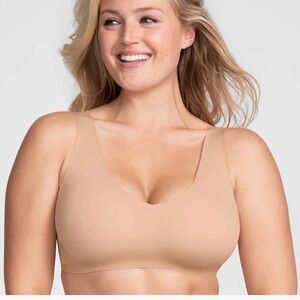 HoneyLove Lift Wear V Neck Nude Beige Bra 1X